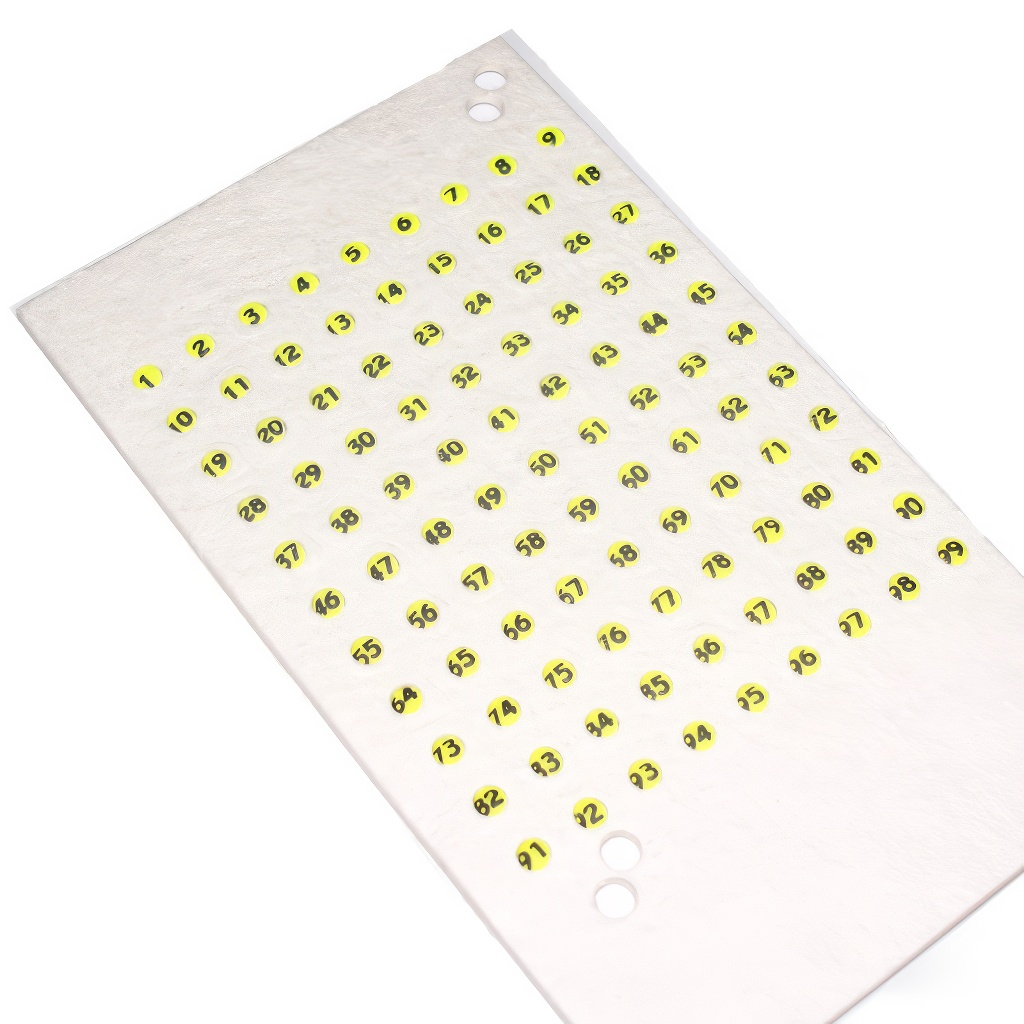 Placas de opalita - 1-99 diferentes colores